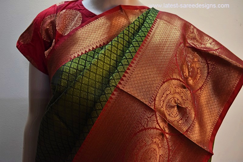 Banaras weave silk cotton saree