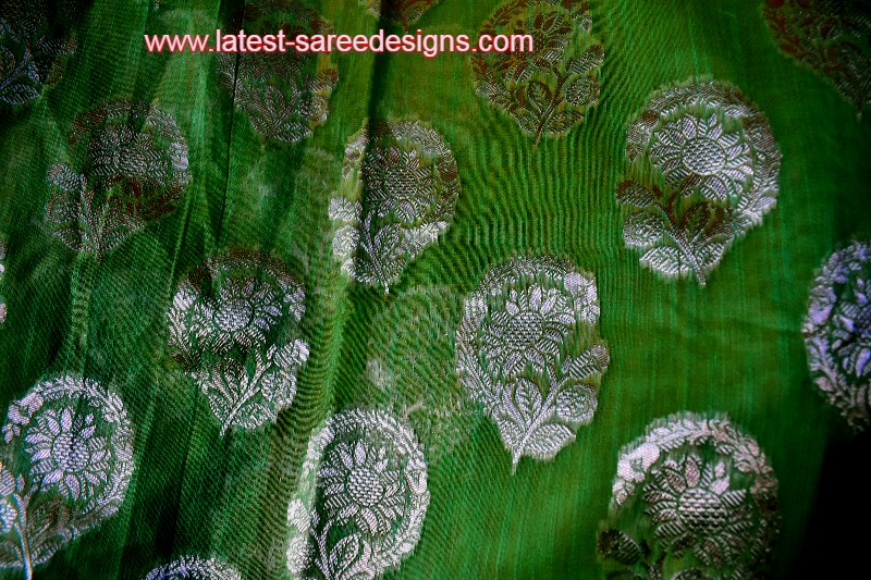 Chanderi silk cotton saree in pastel color