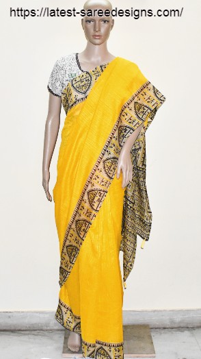 Warli design saree
