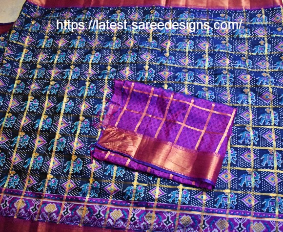 Pochampalli ikkat saree