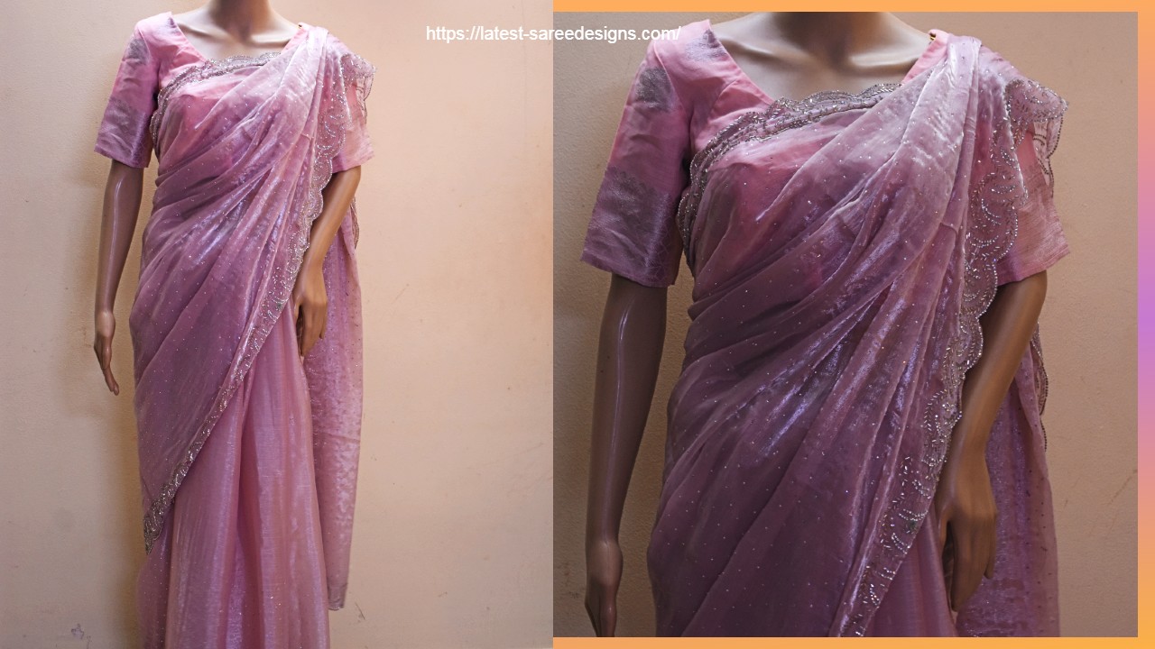 Tissue saree