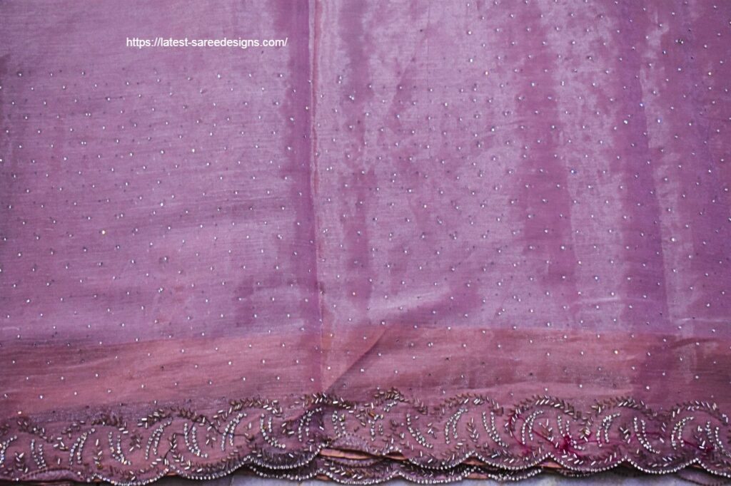 Tissue saree
